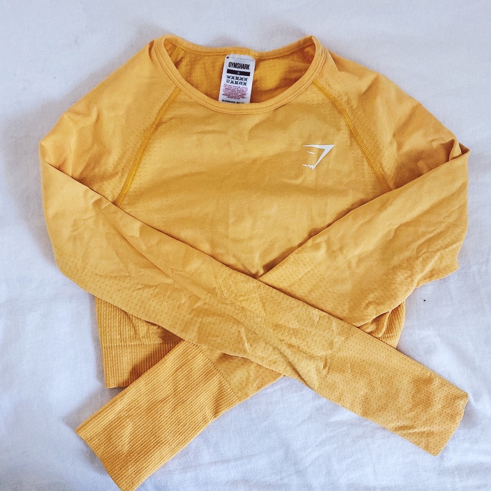 GYMSHARK VITAL SEAMLESS LONG SLEEVE CROP
